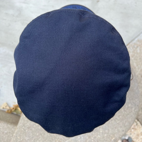 Dorfman Pacific Reformation Fiddler Cap | Navy—Blue Textured Ribbon & Cord—M/L - Picture 16 of 17